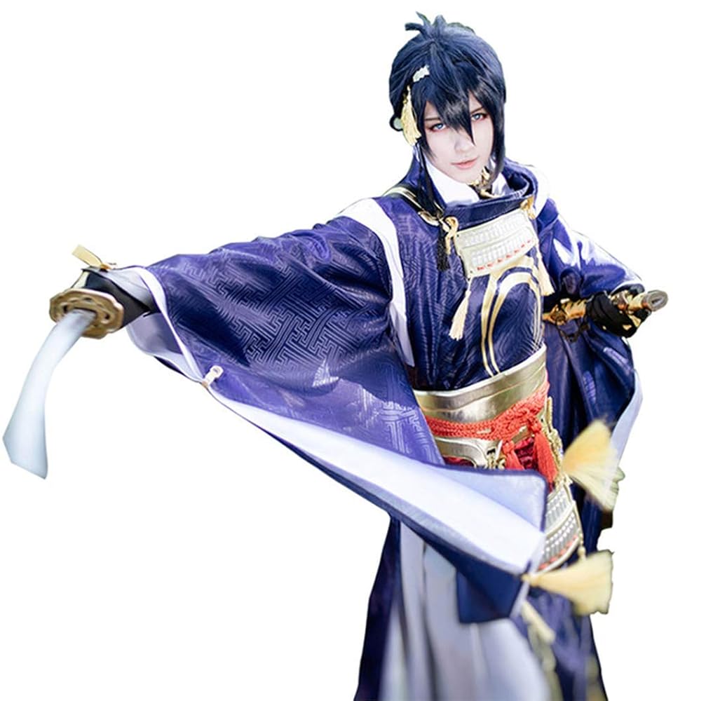 Amazon.co.jp: Creekコスプレ衣装 刀剣乱舞 三日月宗近 風 とう